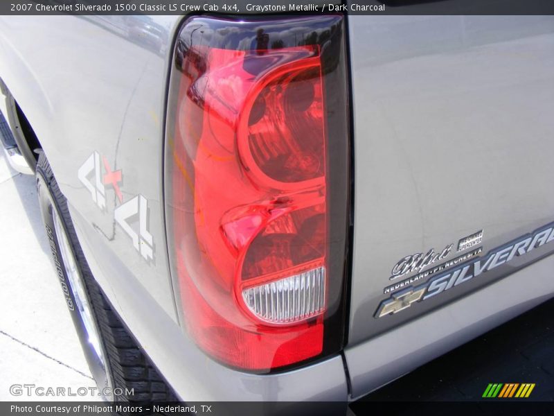 Graystone Metallic / Dark Charcoal 2007 Chevrolet Silverado 1500 Classic LS Crew Cab 4x4