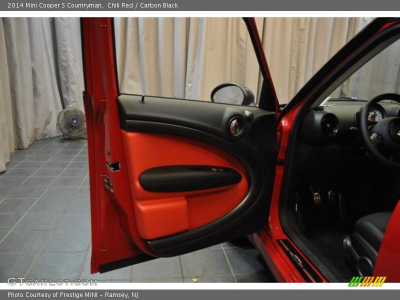 Chili Red / Carbon Black 2014 Mini Cooper S Countryman