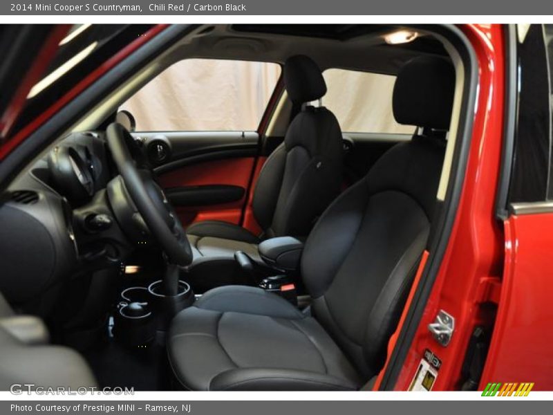 Chili Red / Carbon Black 2014 Mini Cooper S Countryman