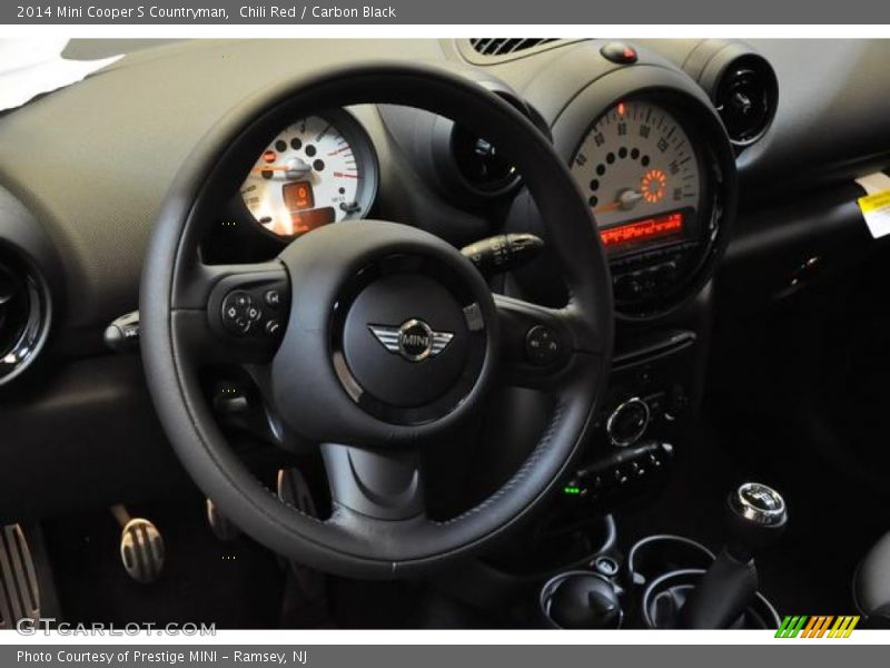 Chili Red / Carbon Black 2014 Mini Cooper S Countryman