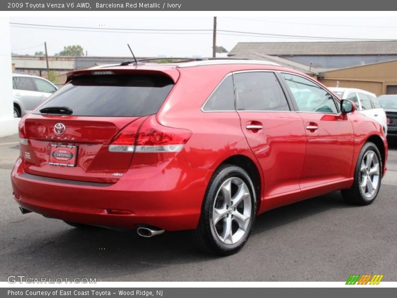 Barcelona Red Metallic / Ivory 2009 Toyota Venza V6 AWD