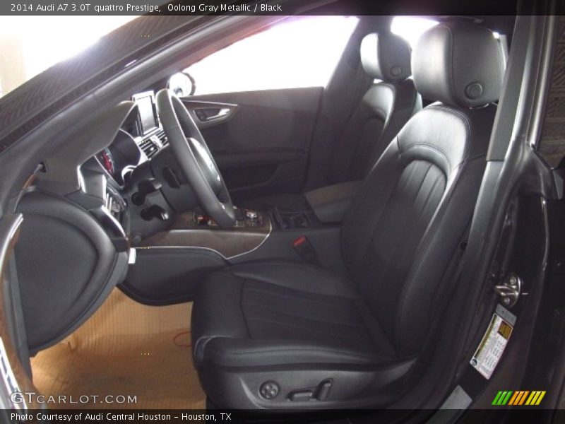 Oolong Gray Metallic / Black 2014 Audi A7 3.0T quattro Prestige