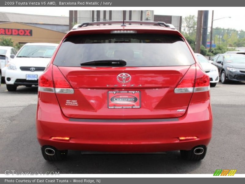 Barcelona Red Metallic / Ivory 2009 Toyota Venza V6 AWD