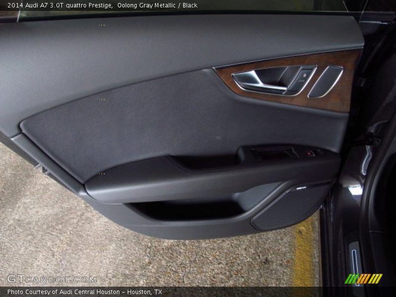 Oolong Gray Metallic / Black 2014 Audi A7 3.0T quattro Prestige