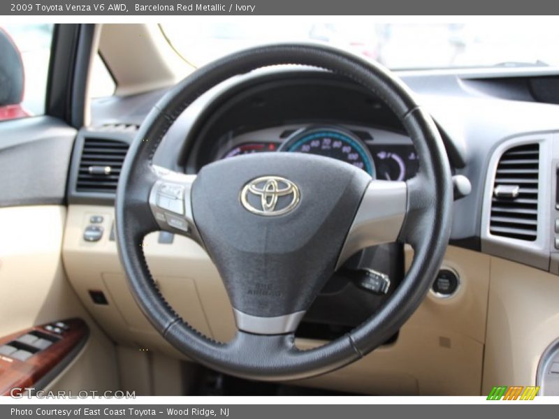 Barcelona Red Metallic / Ivory 2009 Toyota Venza V6 AWD