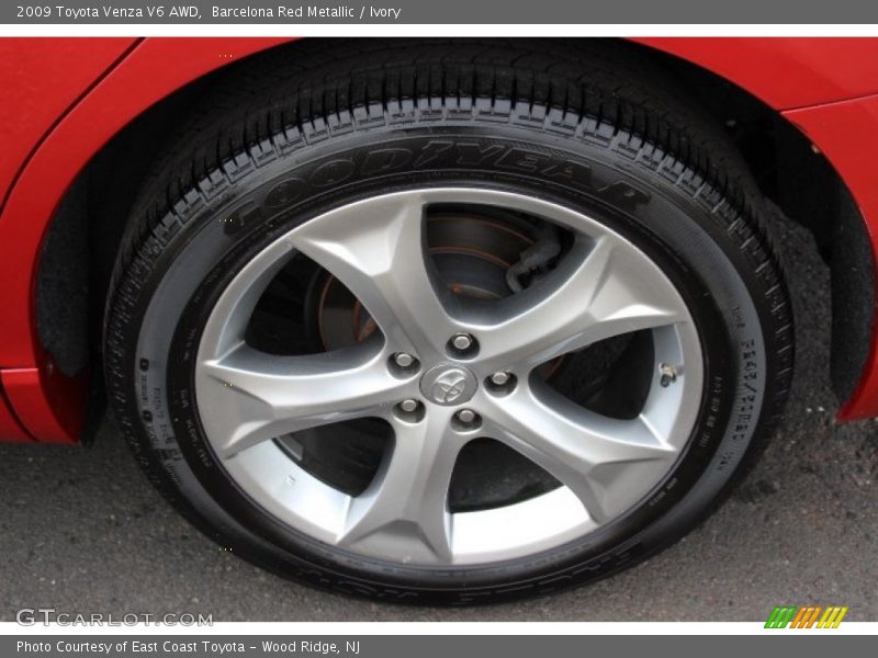 Barcelona Red Metallic / Ivory 2009 Toyota Venza V6 AWD