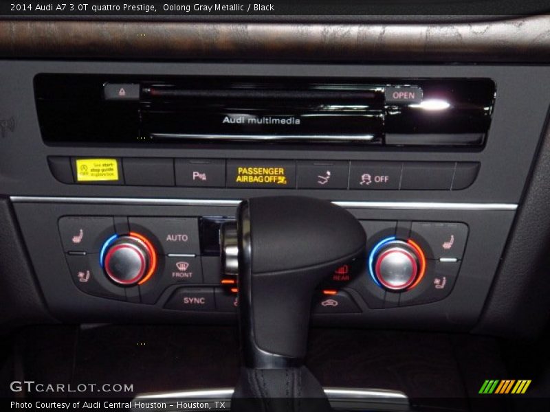 Oolong Gray Metallic / Black 2014 Audi A7 3.0T quattro Prestige