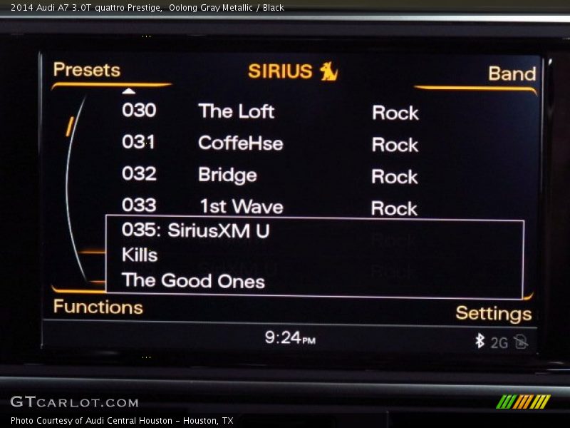 Oolong Gray Metallic / Black 2014 Audi A7 3.0T quattro Prestige