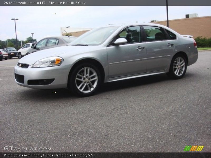 Silver Ice Metallic / Gray 2012 Chevrolet Impala LTZ