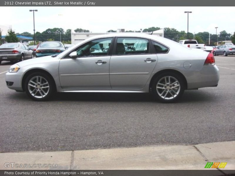 Silver Ice Metallic / Gray 2012 Chevrolet Impala LTZ