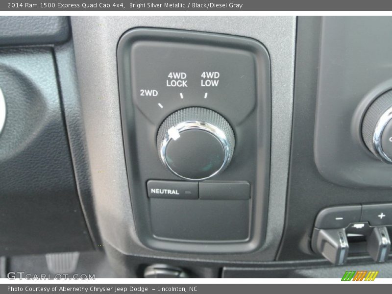 Controls of 2014 1500 Express Quad Cab 4x4