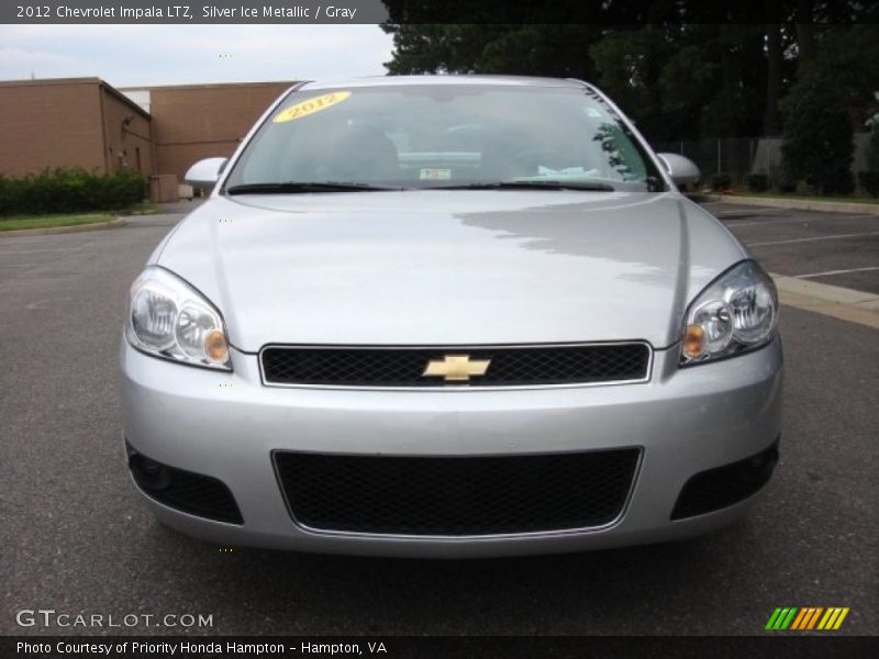 Silver Ice Metallic / Gray 2012 Chevrolet Impala LTZ