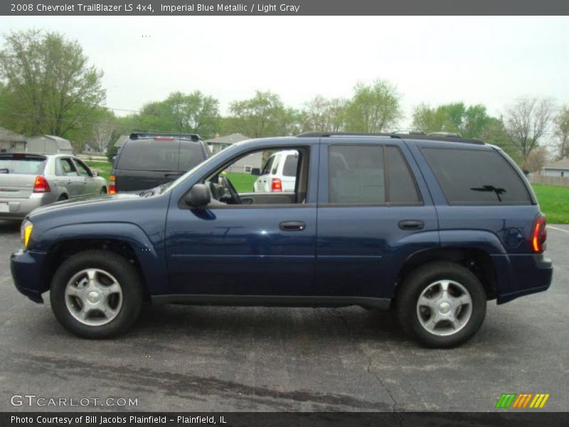 Imperial Blue Metallic / Light Gray 2008 Chevrolet TrailBlazer LS 4x4
