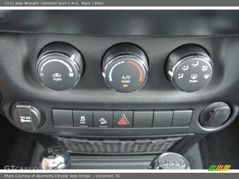 Black / Black 2013 Jeep Wrangler Unlimited Sport S 4x4