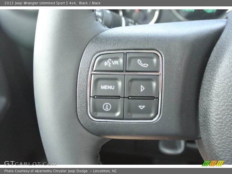 Black / Black 2013 Jeep Wrangler Unlimited Sport S 4x4