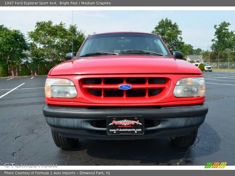 Bright Red / Medium Graphite 1997 Ford Explorer Sport 4x4