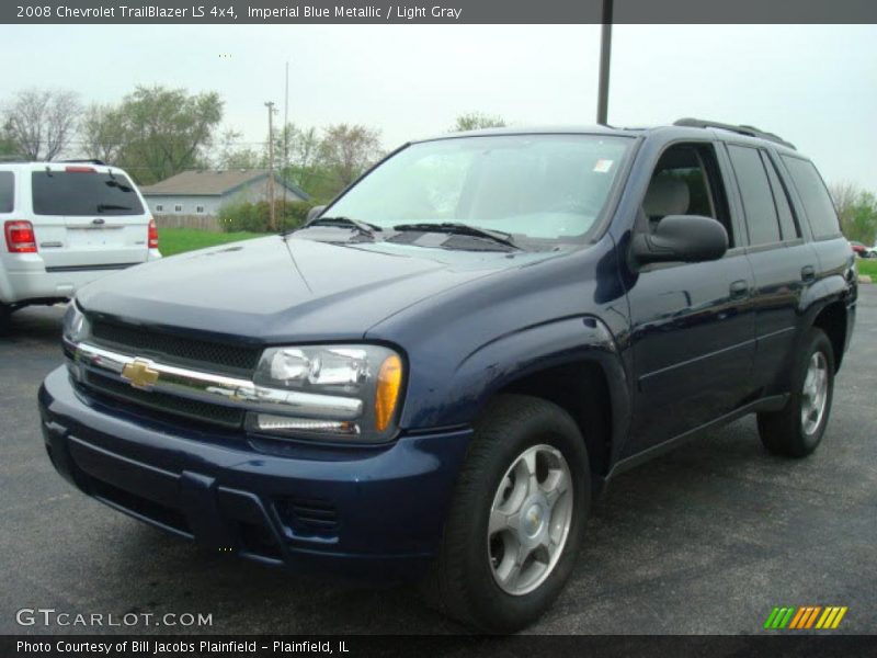 Imperial Blue Metallic / Light Gray 2008 Chevrolet TrailBlazer LS 4x4