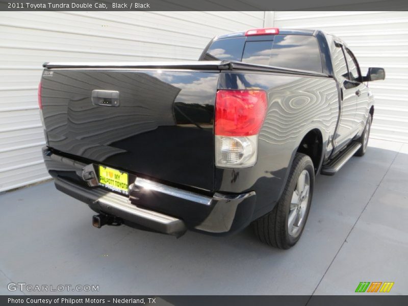 Black / Black 2011 Toyota Tundra Double Cab