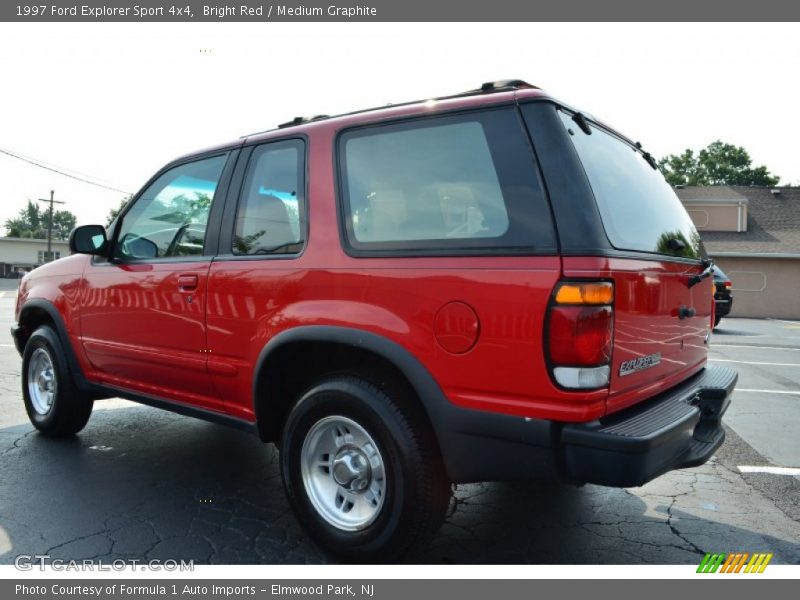 Bright Red / Medium Graphite 1997 Ford Explorer Sport 4x4