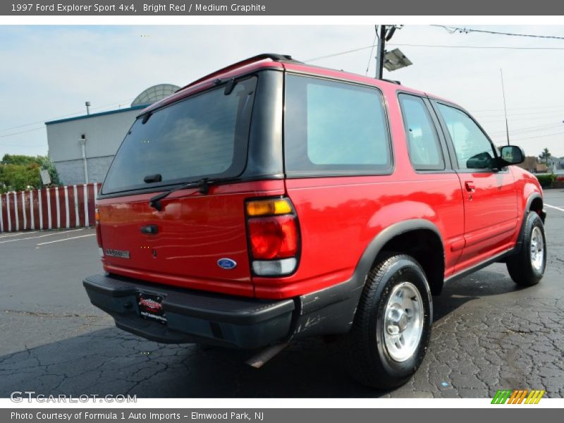 Bright Red / Medium Graphite 1997 Ford Explorer Sport 4x4