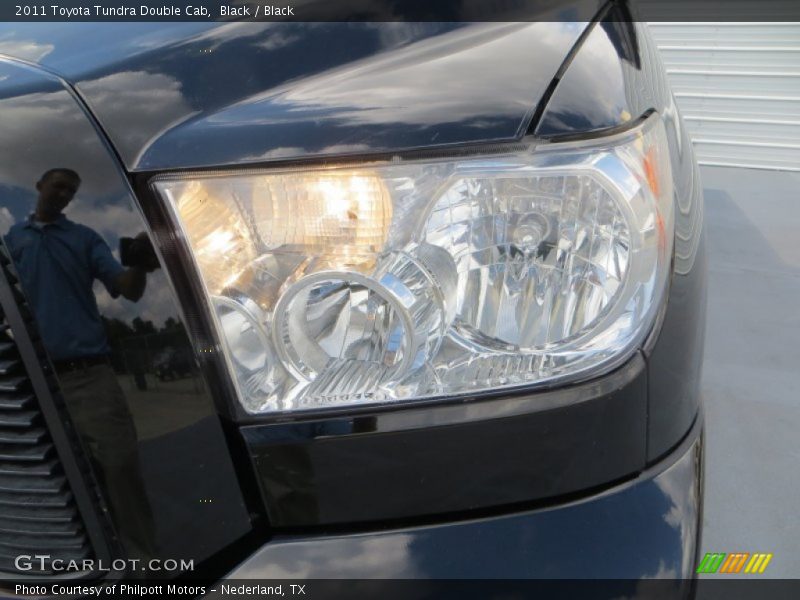 Black / Black 2011 Toyota Tundra Double Cab