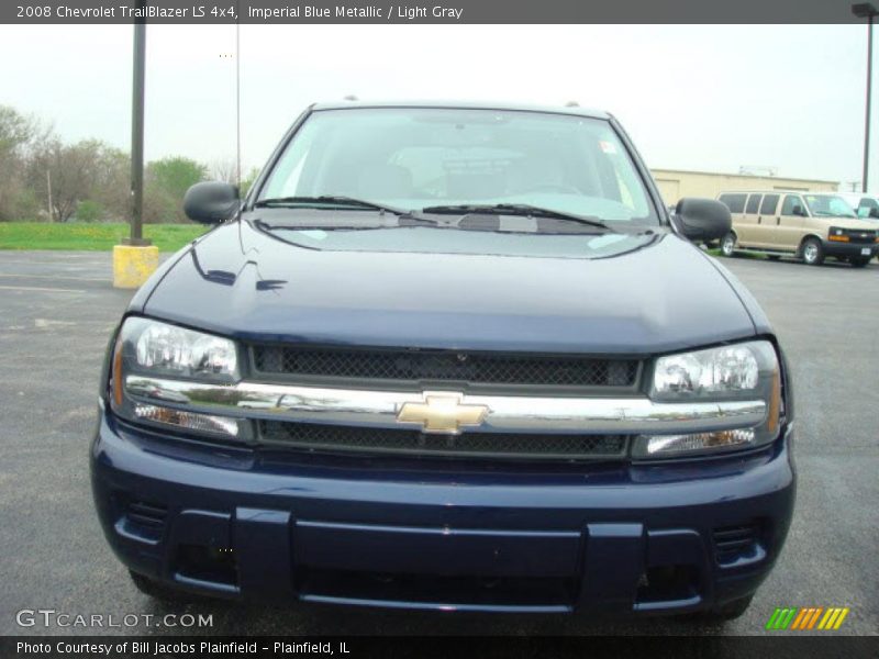 Imperial Blue Metallic / Light Gray 2008 Chevrolet TrailBlazer LS 4x4