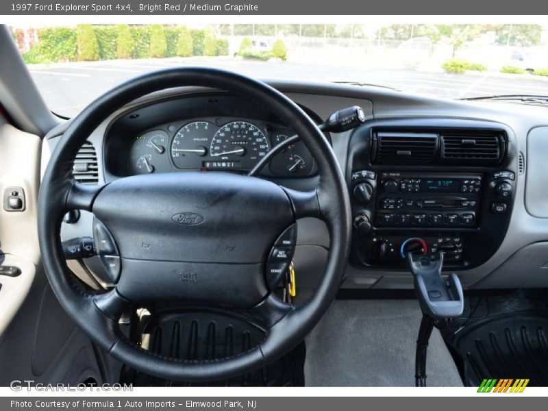 Bright Red / Medium Graphite 1997 Ford Explorer Sport 4x4