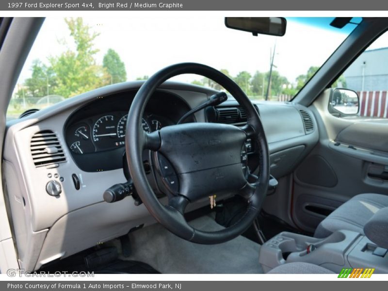 Bright Red / Medium Graphite 1997 Ford Explorer Sport 4x4