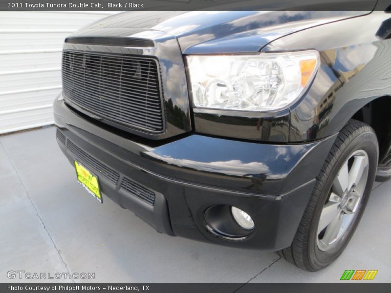 Black / Black 2011 Toyota Tundra Double Cab