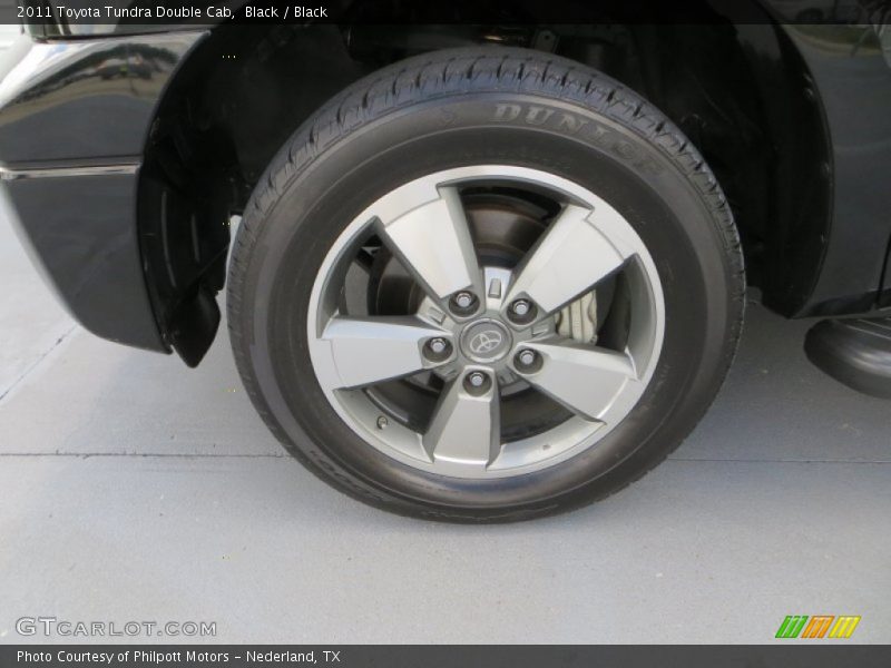 Black / Black 2011 Toyota Tundra Double Cab