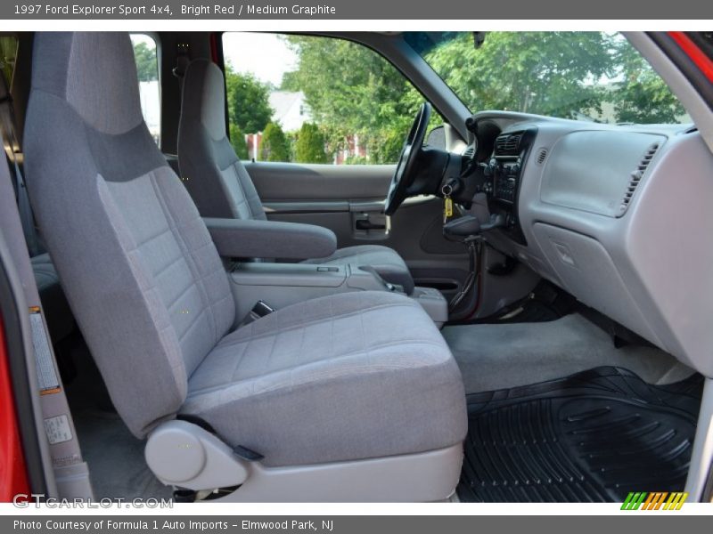 Bright Red / Medium Graphite 1997 Ford Explorer Sport 4x4