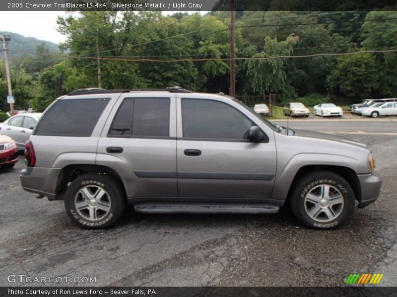Silverstone Metallic / Light Gray 2005 Chevrolet TrailBlazer LS 4x4
