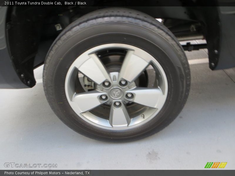 Black / Black 2011 Toyota Tundra Double Cab
