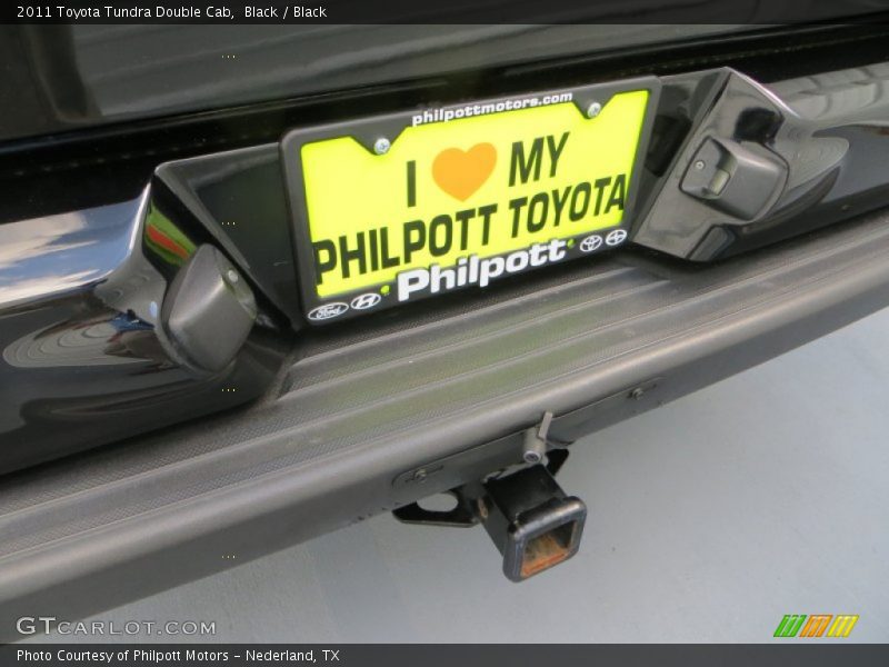 Black / Black 2011 Toyota Tundra Double Cab