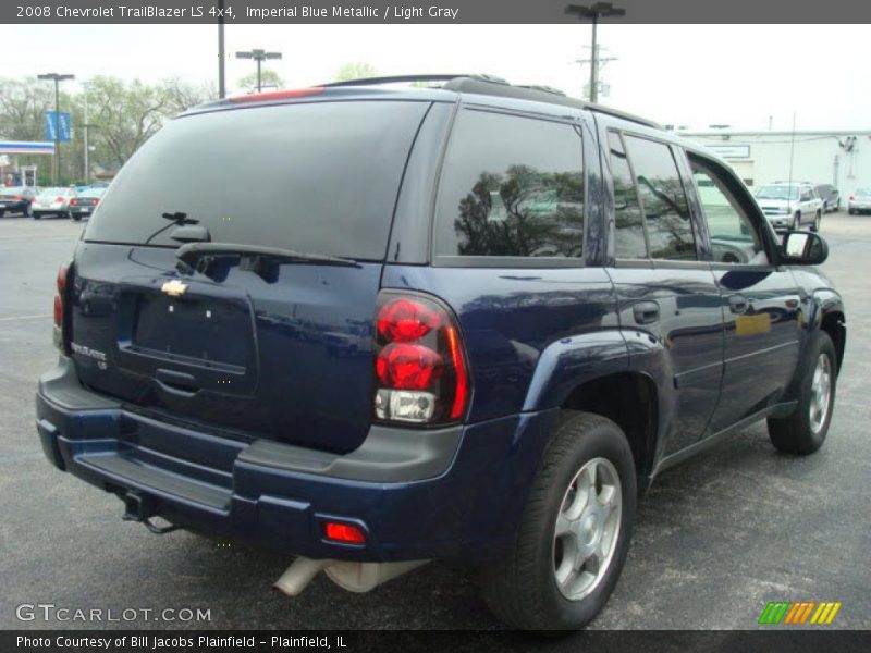 Imperial Blue Metallic / Light Gray 2008 Chevrolet TrailBlazer LS 4x4