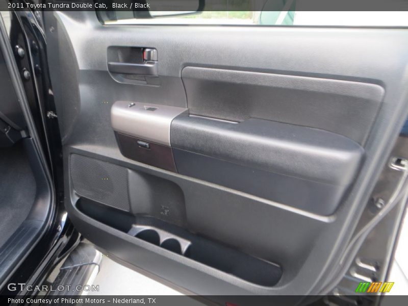 Black / Black 2011 Toyota Tundra Double Cab