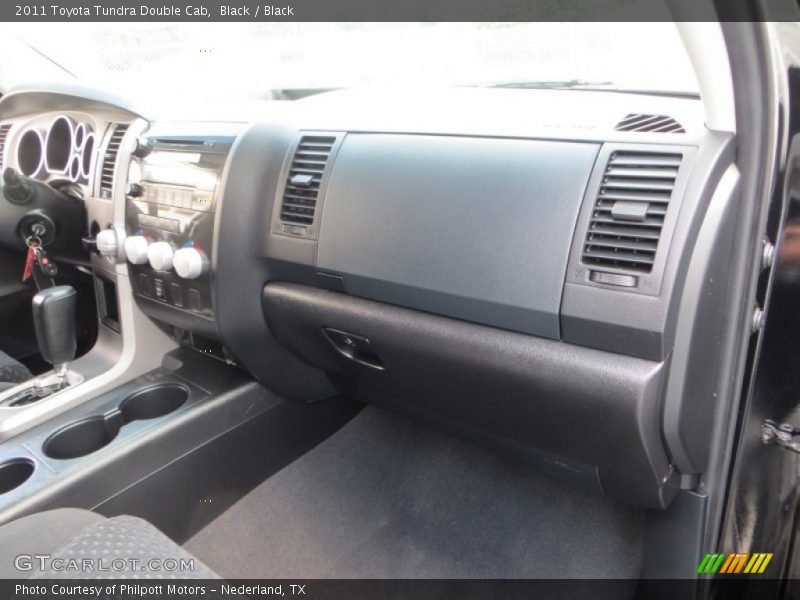 Black / Black 2011 Toyota Tundra Double Cab