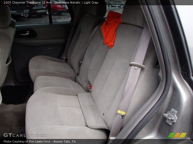 Silverstone Metallic / Light Gray 2005 Chevrolet TrailBlazer LS 4x4