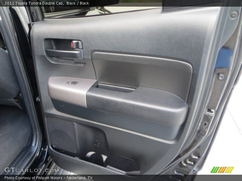 Black / Black 2011 Toyota Tundra Double Cab