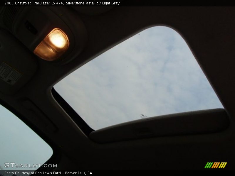 Silverstone Metallic / Light Gray 2005 Chevrolet TrailBlazer LS 4x4