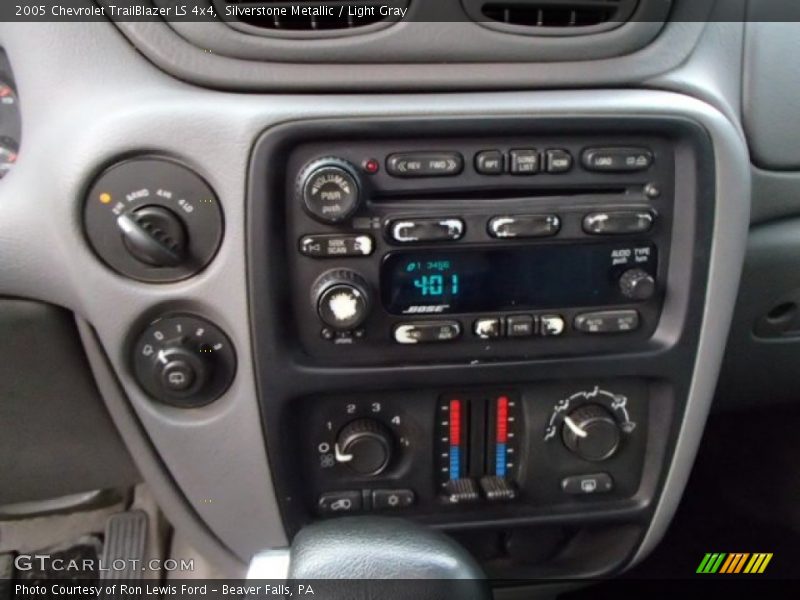 Silverstone Metallic / Light Gray 2005 Chevrolet TrailBlazer LS 4x4