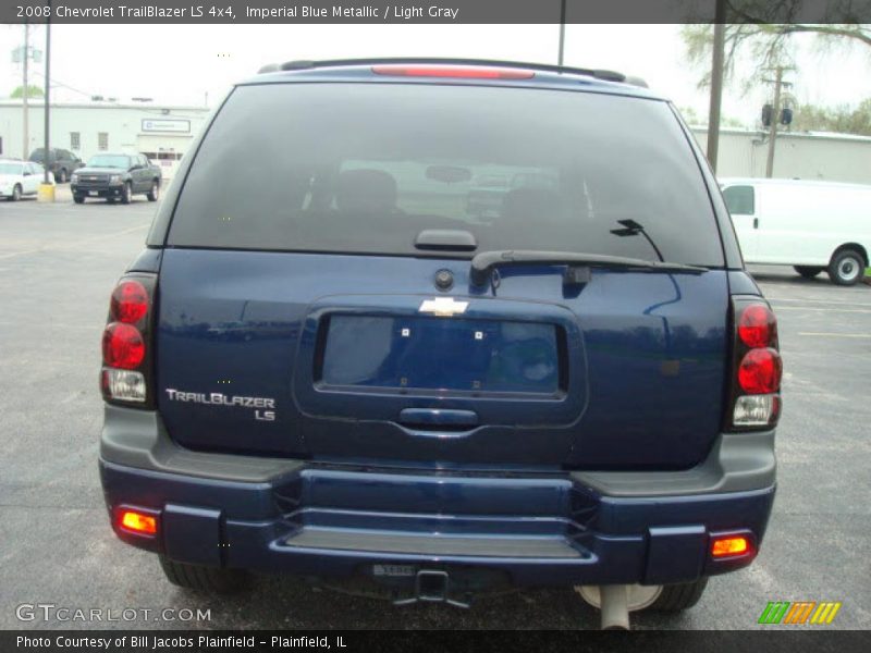 Imperial Blue Metallic / Light Gray 2008 Chevrolet TrailBlazer LS 4x4