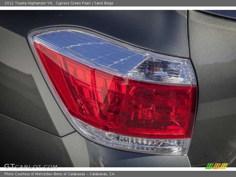 Cypress Green Pearl / Sand Beige 2012 Toyota Highlander V6