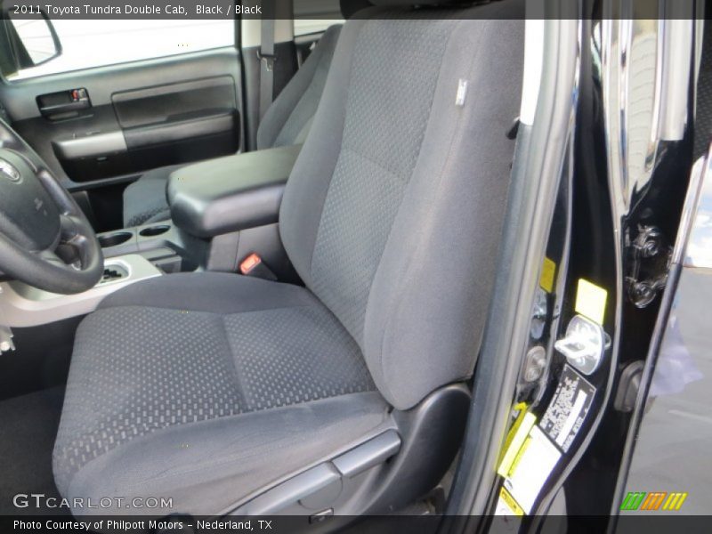 Black / Black 2011 Toyota Tundra Double Cab