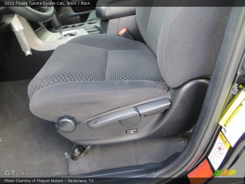 Black / Black 2011 Toyota Tundra Double Cab