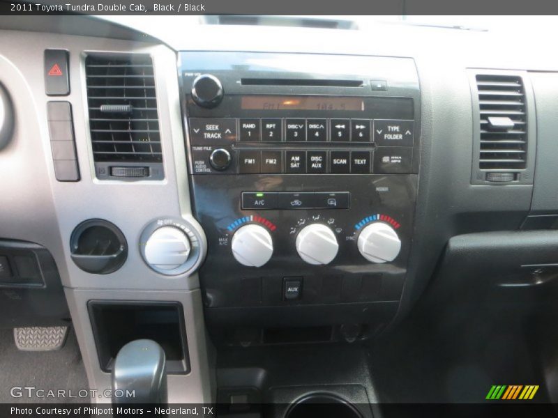 Black / Black 2011 Toyota Tundra Double Cab