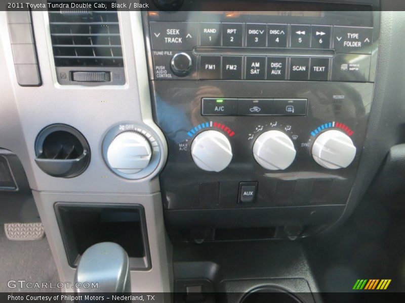 Black / Black 2011 Toyota Tundra Double Cab