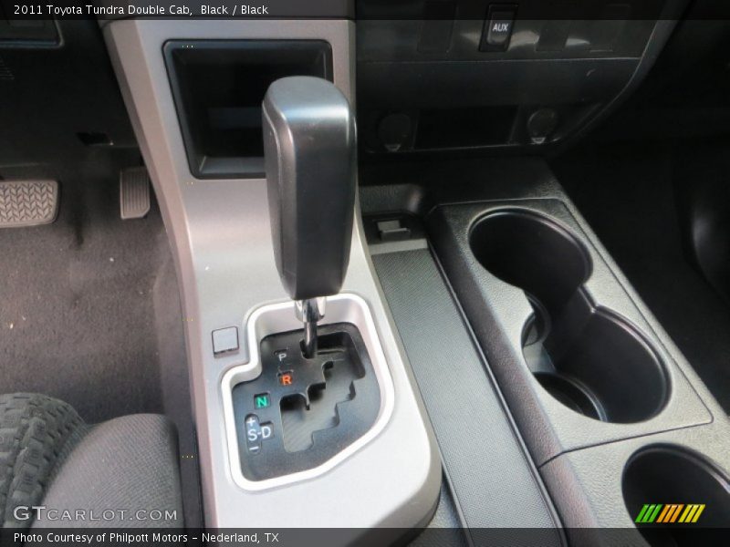 Black / Black 2011 Toyota Tundra Double Cab
