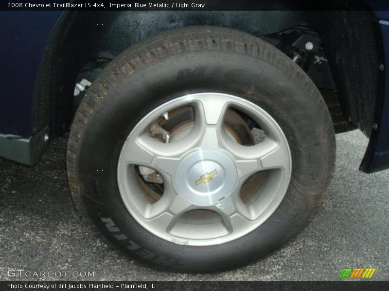 Imperial Blue Metallic / Light Gray 2008 Chevrolet TrailBlazer LS 4x4