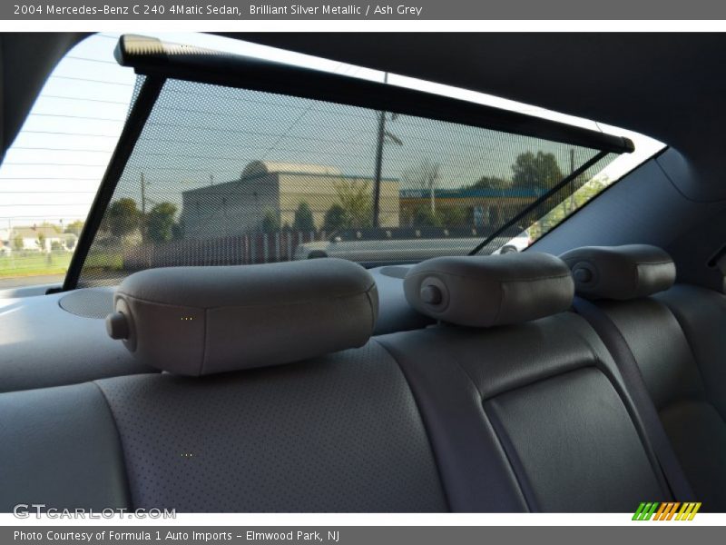 Brilliant Silver Metallic / Ash Grey 2004 Mercedes-Benz C 240 4Matic Sedan